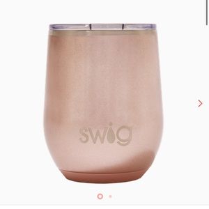 NWT SWIG 12 oz Stainless Steel Stemless Wine Cup